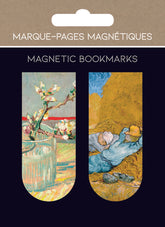 MARCAPAGINAS MAGNETICOS FLEURS ET CHAMPS VAN GOGH PAISAJE | 6 UNIDADES | (PICTURA)